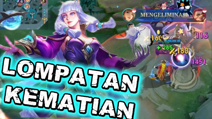 SEKALI KENA LOMPATAN MAMI GUIN PASTI MATI😚😚