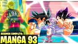 Dragon Ball Super Manga 93 RESUMEN COMPLETO | Goku vs Vegeta | Piccolo DESBLOQUEA su PODER