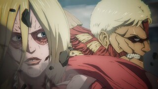 Reiner & Annie turn into titans and attack the Harbor | Shingeki no Kyojin : Final Part 2