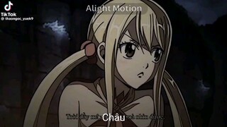 phản  xa tự  nhiên  của  natsu  cho lucy🥰😍☺️