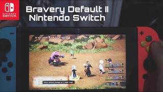 Bravery Default II Nintendo Switch Handheld Gameplay