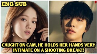 TEREKAM KAMERA, AHN HYO SEOP GENGGAM MESRA LEE SUNG KYUNG MESKI SEDANG BREAK SYUTING, FIX BUCIN??