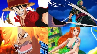 All Special Attacks - One Piece: Unlimited World Red (60FPS)