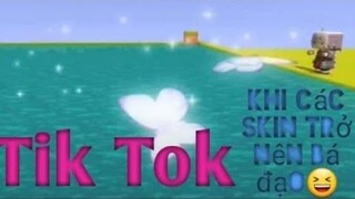 [MiNiWorlD] Tik tok:khi các skin trở nên bá đạo😆