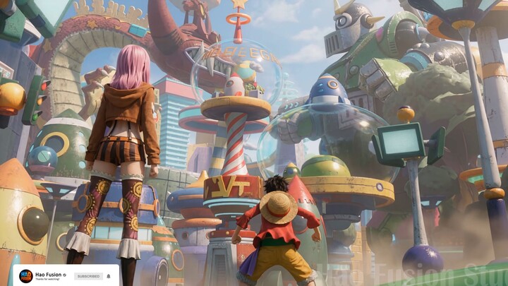 One Piece: The Movie (2027) – Egghead Island Arc (AI-Generated)