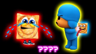 Pocoyo & Cinnamon Toast Crunch "It's Mine!" Sound Variations in 43 Seconds | Tweet