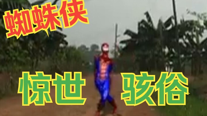 Africentric Abstract Spider-Man Shocks the Internet — Douban Score: 20/100 [Stare-Into-It-Black 03]