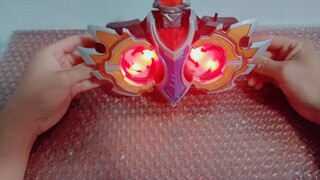 铠甲勇士拿瓦腰带拥有剧中变身音？？？？