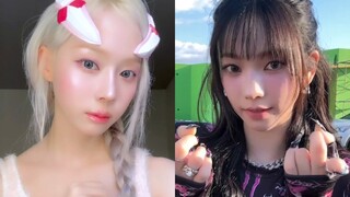 aespa金玟庭+柳智敏 How Mess日单新歌手势舞cha！