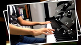 "Croatian Rhapsody" cover oleh pria dengan piano dengan lebih cepat