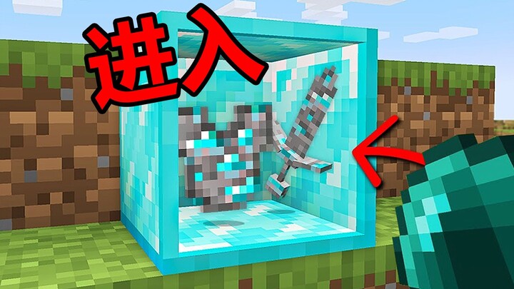 มายคราฟ: จะเป็นอย่างไรถ้าผู้เล่นสามารถเข้าไปในบล็อกได้? นี่มันโลกลึกลับอีกใบ!