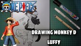 Drawing luffy from one piece