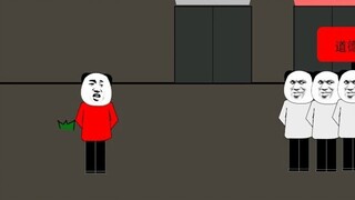 Xiaohong is kidnapped by morality [Sand Sculpture Animation]