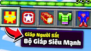 Minecraft nhưng Tôi Sở Hữu Vũ Khí Siêu Anh Hùng