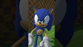 Sonic tries to trick Shadow