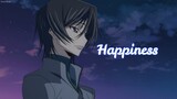 Happiness | Lelouch vi Britannia | Code Geass | Anime Quotes