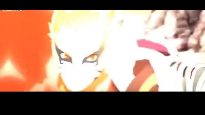 Màn edit cực đã đôi mắt khi có Naruto
