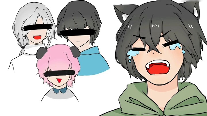 [c猫米红卡] Black Cat: My wife ran away with her brother! ! ! Woo woo woo