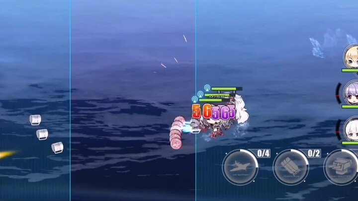 【碧蓝航线】这战力不是不高嘛？