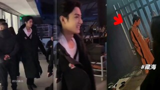 bị fan Xiao Zhan càn quét hết hàng xa xỉ là cảm giác gì?, anh ấy chỉ biết cúi đầu cười