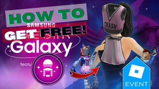 [ROBLOX EVENT 2022!] How to get Charli XCX Cheer Leader Top & Skirt in Samsung Superstar Galaxy!