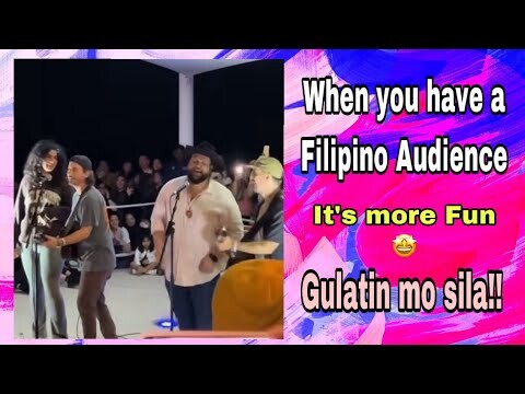 Foreign singers was shocked by Filipino Audience