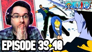 THE BATTLE OF ARLONG PARK! | One Piece Episode 39 & 40 REACTION | Anime Reaction