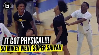 Mikey Williams Gets HEATED & Drops 43 Points!! Mikey & Isaiah West GO AT IT
