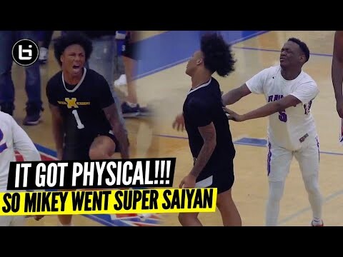 Mikey Williams Gets HEATED & Drops 43 Points!! Mikey & Isaiah West GO AT IT