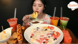 Chè trái cây khổng lồ, các món tráng miệng phần 2 #umefood