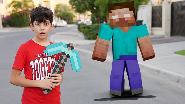 Herobrine in Real life turns in a Zombie Dream with Jason