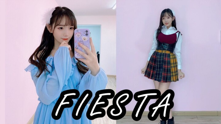 【Jiang Qiqi】FIESTA【Test jumping with vertical screen at home】