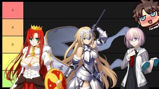 Ranking My FGO Waifus! The Only Tier List That Matters!!!