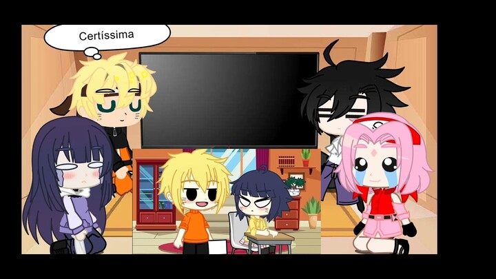 •|Naruto,Sasuke e Sakura reagindo a Memes Da Hinata,Himawari e Boruto|Parte 2