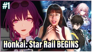 KAFKA & OPENING! Genshin Impact Player Tries HONKAI STAR RAIL CBT2! Playthrough Part 1