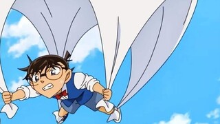 [Episode terbaru Conan] ⭐Trapeze! Conan dilempar dari gedung tinggi oleh seorang tahanan dan nyawany