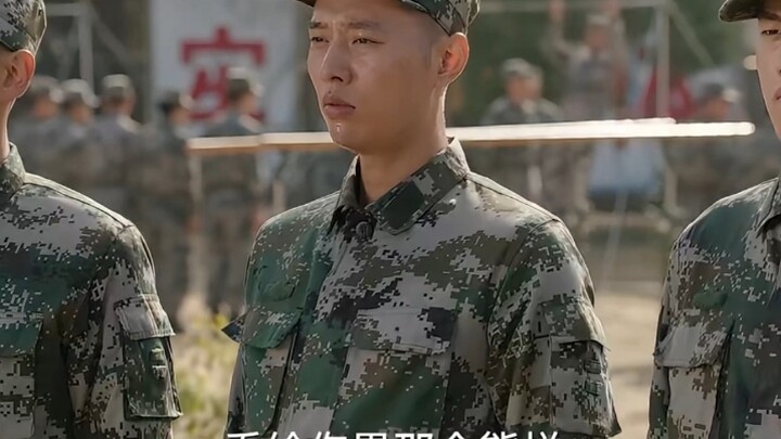 New recruits keep making one blunder after another; the platoon leader says, “Having you all is my g