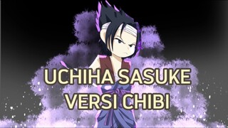 Menggambar Uchiha Sasuke Versi Chibi