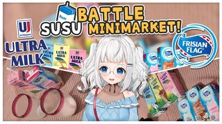 BATTLE SUSU MINIMARKET!!! Yang Mana Lebih Enak?! ULTRA MMLK atau FIRSTIAN FLAG????? 🐐😱