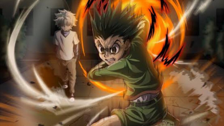 badass moment Gon 🔥💥