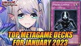 Top Metagame Yu-Gi-Oh! Decks For January 2023
