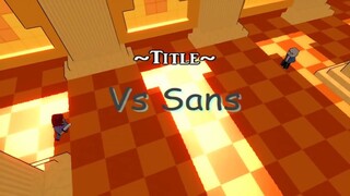 Frisk Vs Sans