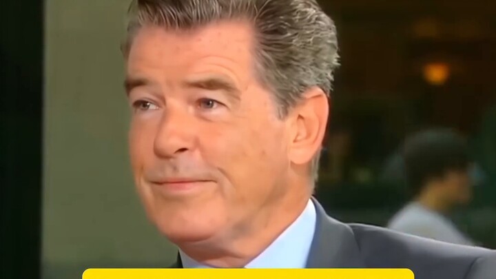 Pierce Brosnan: I am a huge fan of Jackie Chan. When I saw him, I touched him.