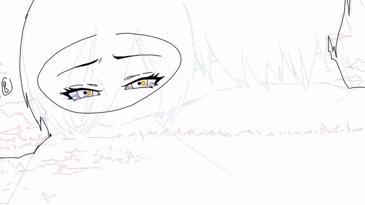 【تمرين الرسوم المتحركة】 "ميكاتا... أنا... من أنا بالنسبة لك؟"