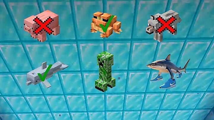 MINECRAFT DROWNING CHALLENGE!