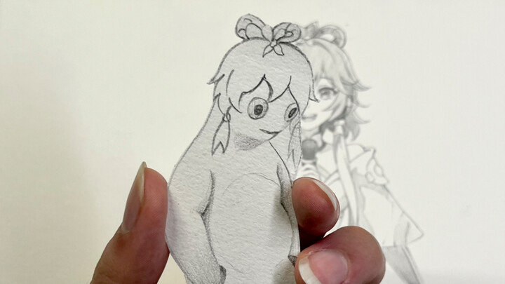 You thought this was just an ordinary Milk Dragon... [Luo Tianyi’s Handwriting]