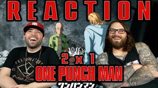 One Punch Man 2x1 REACTION!! "Return of the Hero"