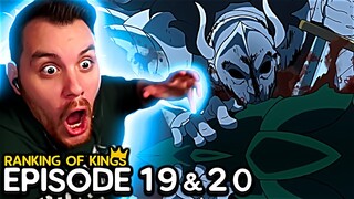 Ranking of Kings Episode 19 & 20 REACTION