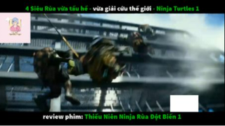 REVIEW PHIM : Thiếu niên nhẫn giả rùa (p3) #rvphimanhhung