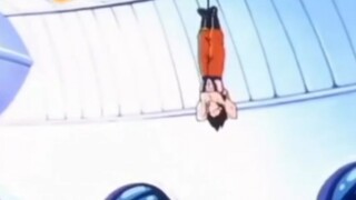 I finally understand what the upside-down is all about! The live-action version of Goku trains like 